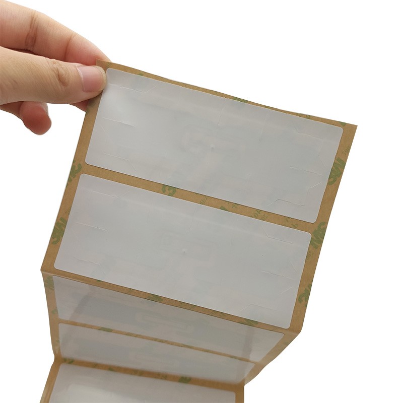 Etiqueta RFID para vehículo, antidesgarro, 860-960 MHz, UHF, para parabrisas