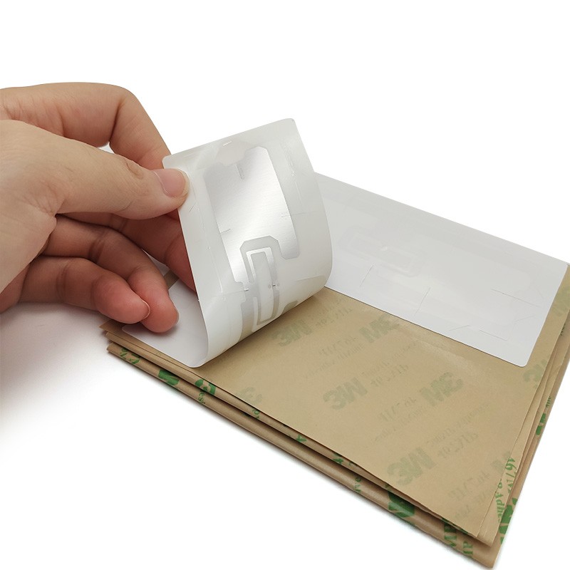 Etiqueta RFID para vehículo, antidesgarro, 860-960 MHz, UHF, para parabrisas