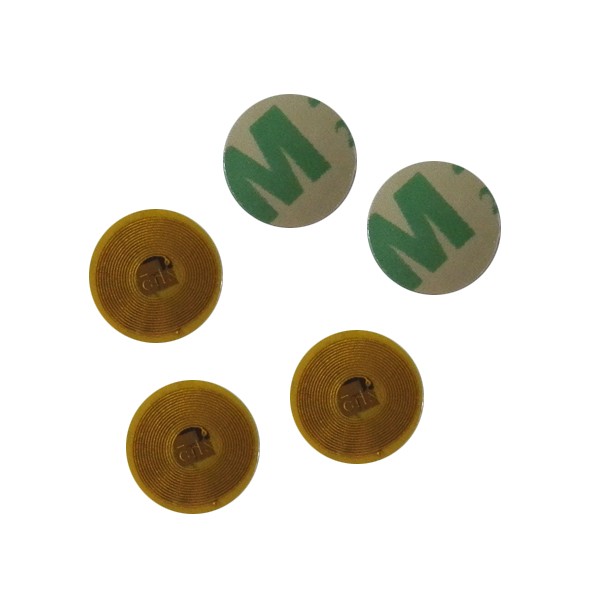Etiqueta RFID FPC programable de 5 mm, minietiqueta inteligente regrabable NTAG 213 con microchip, etiqueta NFC de metal económica.
