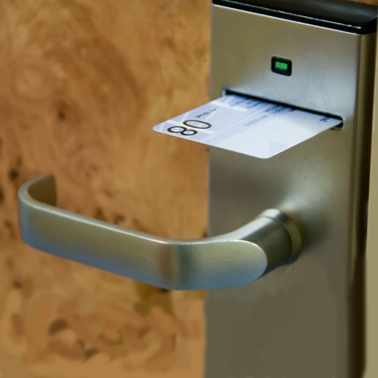 Llavero RFID EM-ID de proximidad de 125 KHz/tarjeta de llave RFID de PVC para hotel para control de acceso de puertas