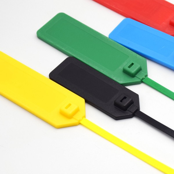 Bridas elásticas de nailon autoblocantes, bridas de plástico RFID, bridas para cables