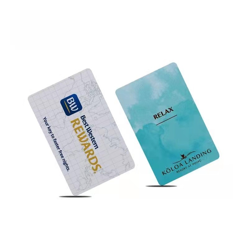 Tarjeta llave para habitación de hotel RFID de PVC a la venta
