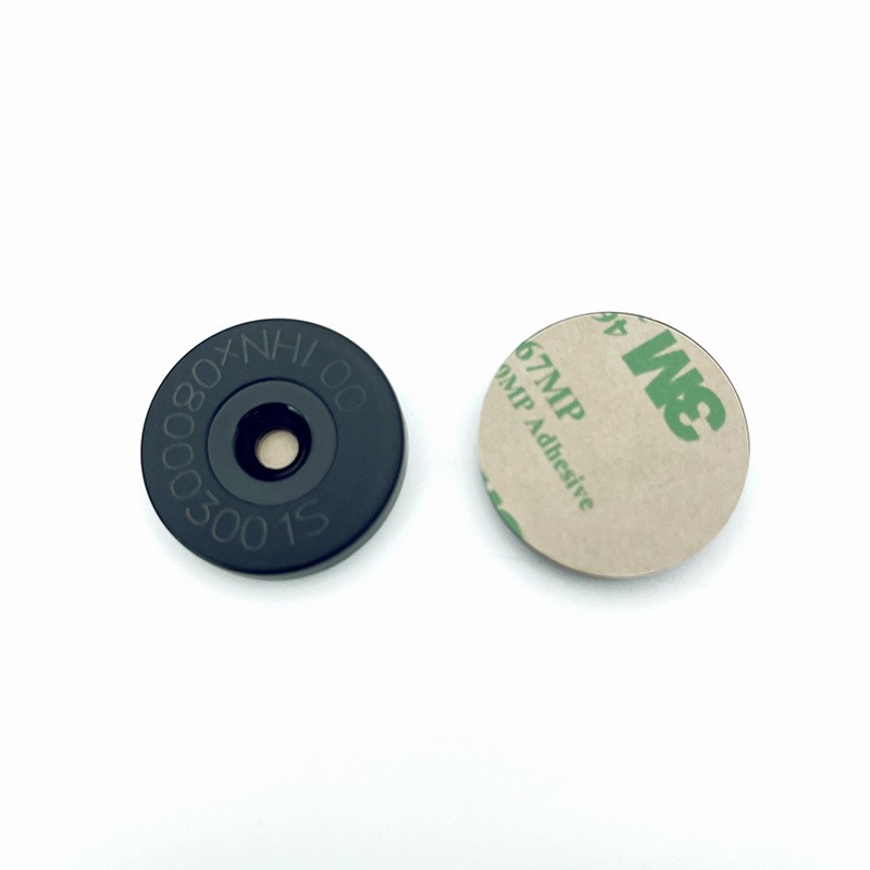Etiqueta de patrullaje RFID NFC ABS redonda antimetal para exteriores