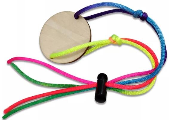 Pulsera de madera RFID con correa para entradas de eventos con impresión personalizada, la más vendida