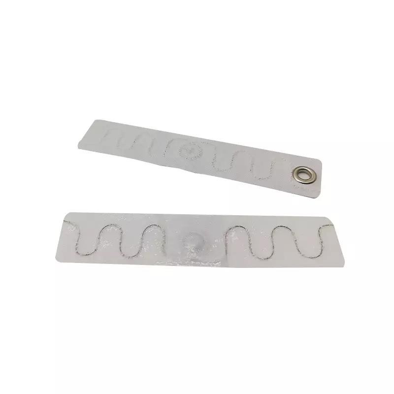 Etiqueta de lavandería RFID UHF suave, lavable a 110 grados, 200 veces, para la gestión de prendas.