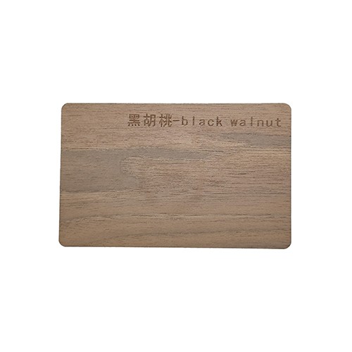Tarjeta de llave de hotel RFID de madera de bambú ecológica