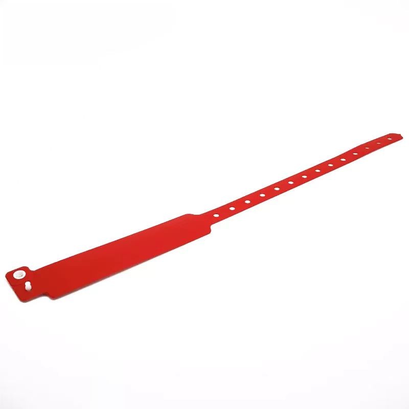 Pulsera de identificación desechable de PVC UHF RFID para bebés impresa en el hospital