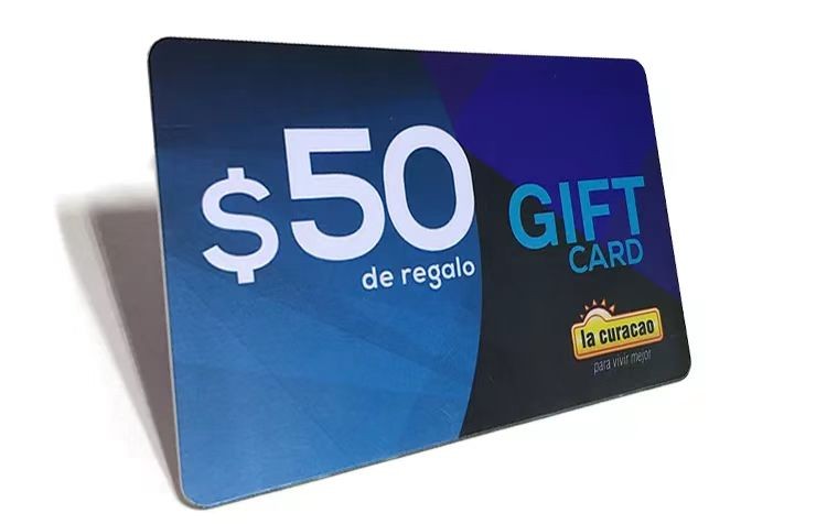 Tarjeta de regalo de PVC con banda magnética para negocios con impresión personalizada profesional