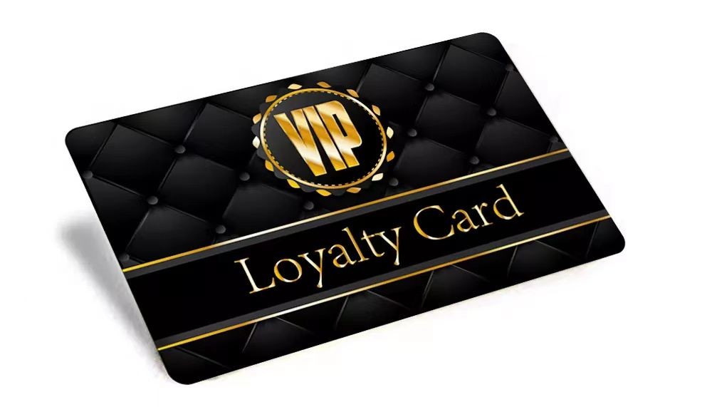 Tarjeta de regalo de PVC con banda magnética para negocios con impresión personalizada profesional