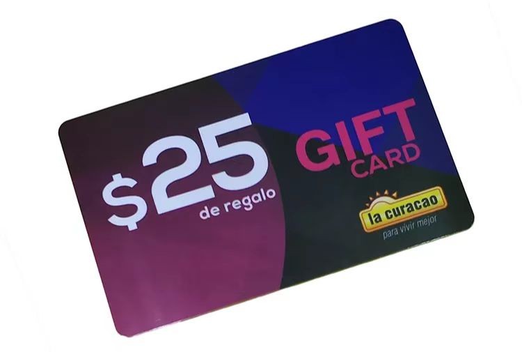 Tarjeta de regalo de PVC con banda magnética para negocios con impresión personalizada profesional