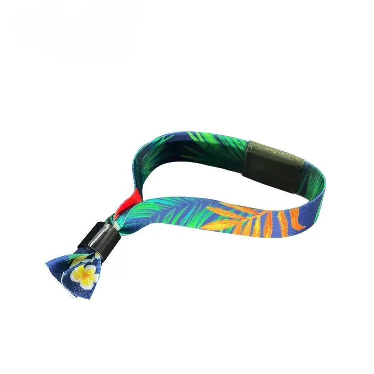 Pulsera de tela tejida RFID de excelente calidad, recién llegada.