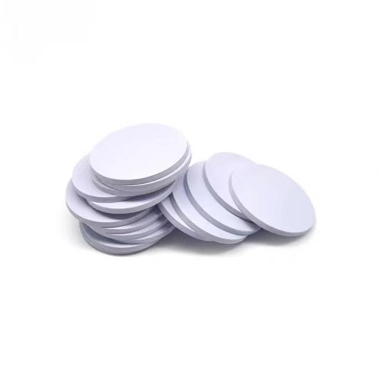 Etiqueta RFID NFC redonda de plástico con impresión personalizada