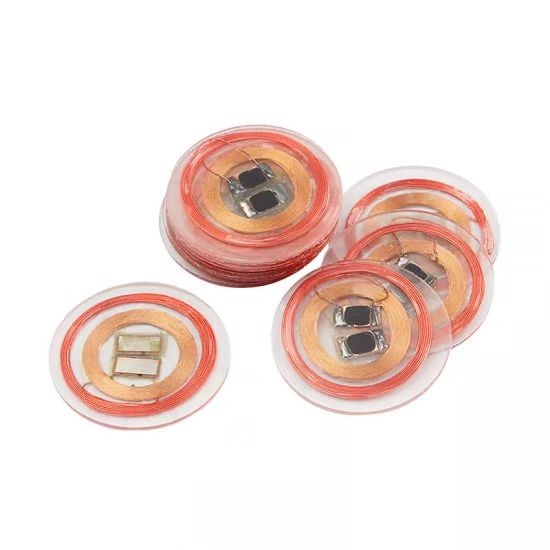 Etiqueta RFID NFC redonda de plástico con impresión personalizada