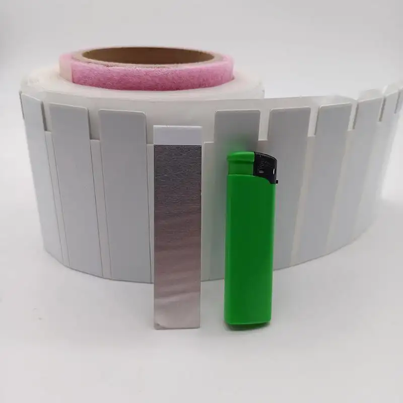 Etiqueta adhesiva antimetal imprimible RFID UHF flexible y suave para metal