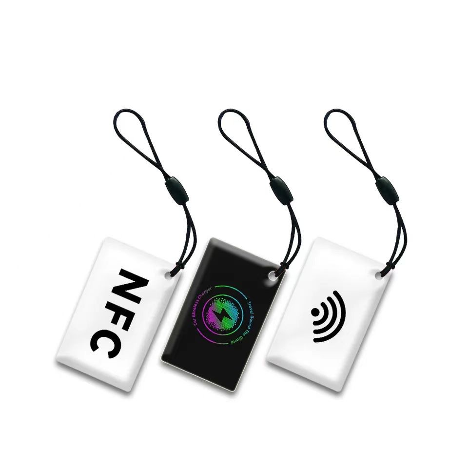Tarjetas de llave epoxi NFC RFID programables de 13,56 MHz