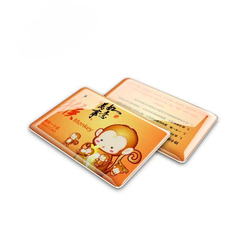 Tarjeta inteligente de epoxi RFID regrabable de 13,56 MHz, NFC, 1k, para hotel