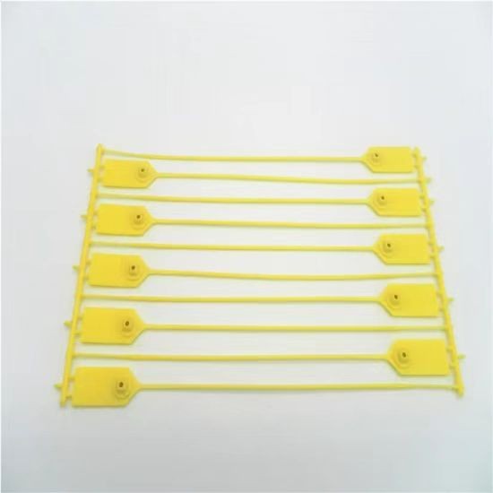 Cable RFID UHF de nailon autoblocante de alta resistencia con etiqueta de cierre de cremallera