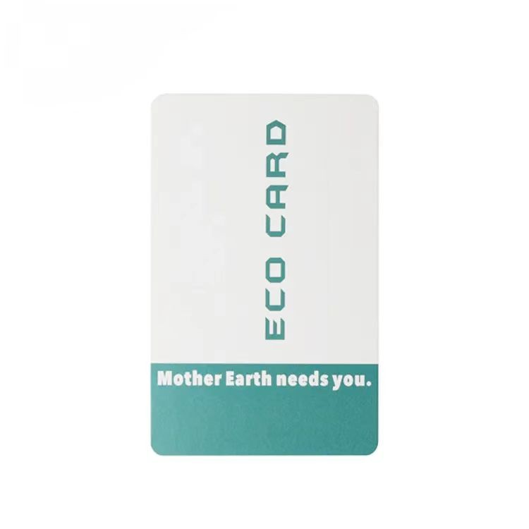 Materiales ecológicos, chip RFID, llave de hotel de papel biológico ecológico