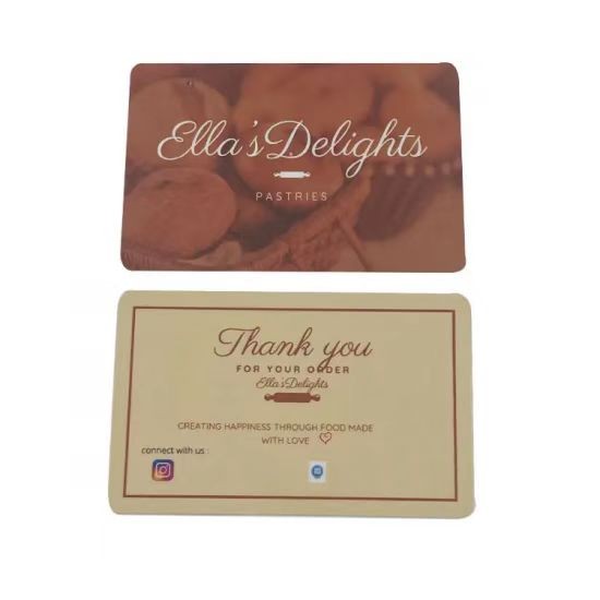 Tarjetas de regalo personalizadas de plástico PVC CR80 con impresión personalizada