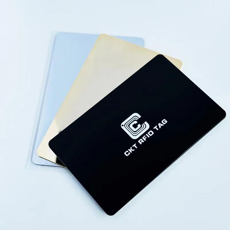 Tarjetas de presentación con impresión personalizada, metálicas, RFID y NFC