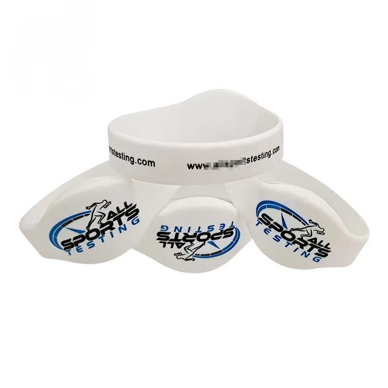 Pulsera de silicona con logotipo personalizado para regalos promocionales y empresariales