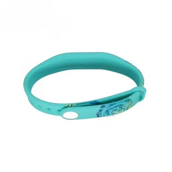 Pulsera de silicona ajustable NFC RFID impermeable personalizada