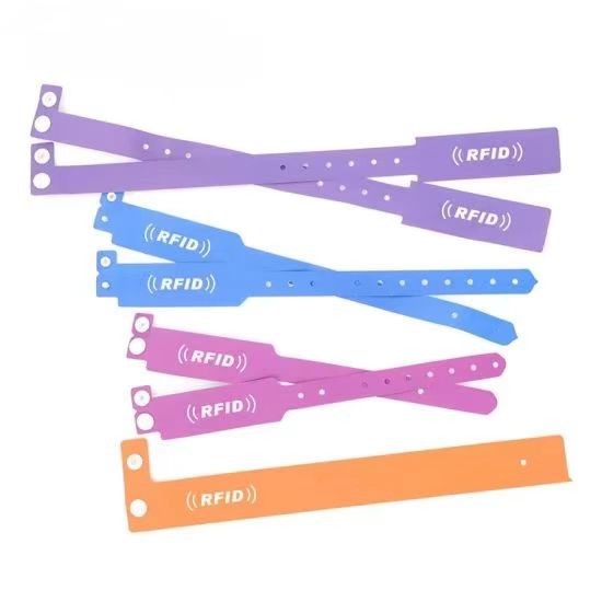 Etiquetas RFID para niños en hospitales ISO 15693, pulseras desechables