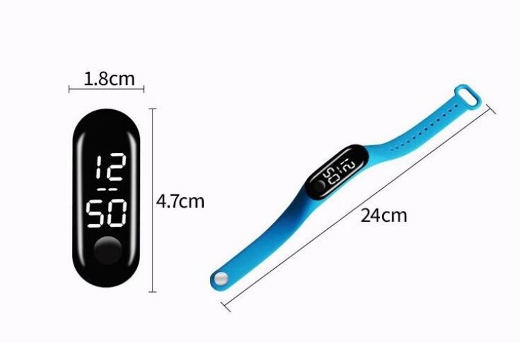 Pulseras de silicona RFID personalizadas con pantalla de tiempo para control de acceso y pagos sin efectivo