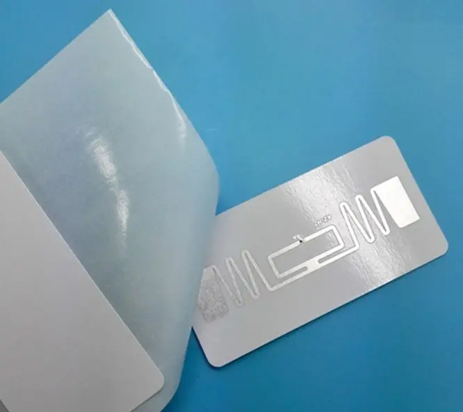 Etiqueta RFID UHF para parabrisas de coche, resistente al agua