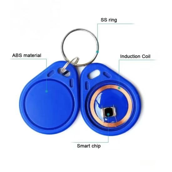Llaveros RFID regrabables, resistentes al agua, 125 kHz, 13,56 MHz