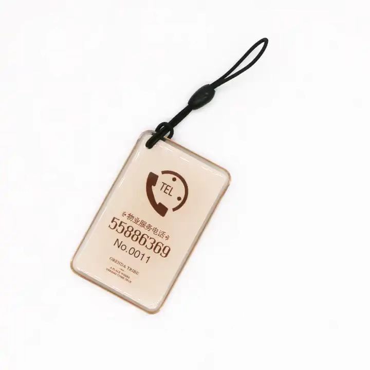 Tarjeta NFC Ntag 213 de epoxi RFID antimetal