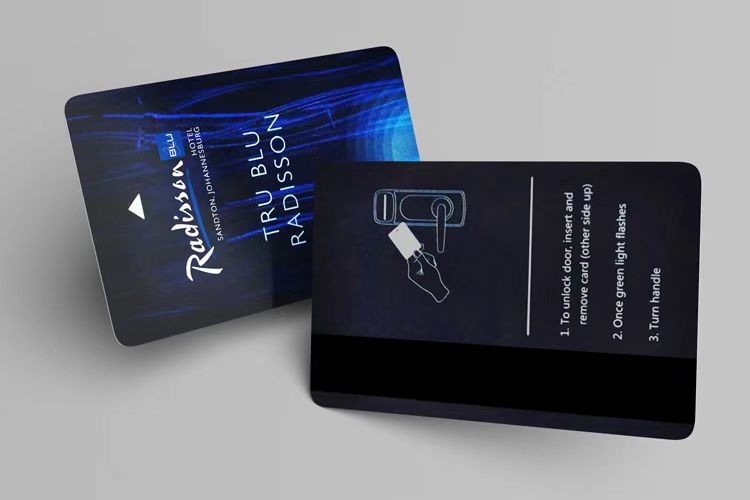 Tarjeta RFID de hotel y tarjeta de bloqueo para control de acceso