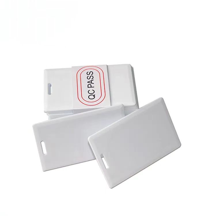 Tarjeta RFID gruesa con tapa tipo almeja, tarjeta llave de hotel, tarjeta RFID inteligente ABS
