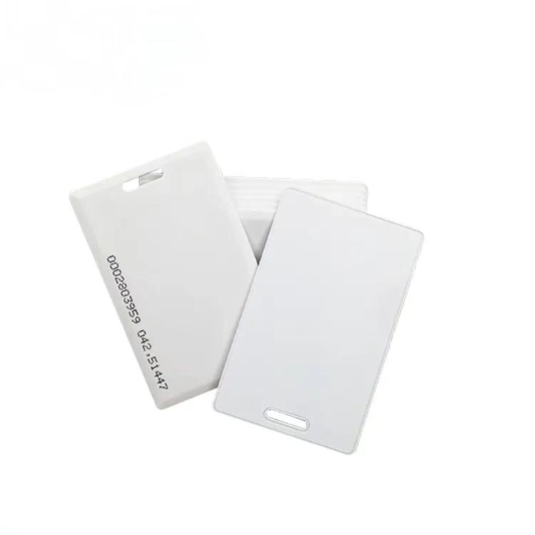 Tarjeta RFID gruesa con tapa tipo almeja, tarjeta llave de hotel, tarjeta RFID inteligente ABS