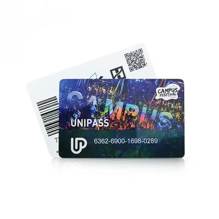 Tarjetas de membresía VIP de plástico con impresión a todo color personalizadas de PVC