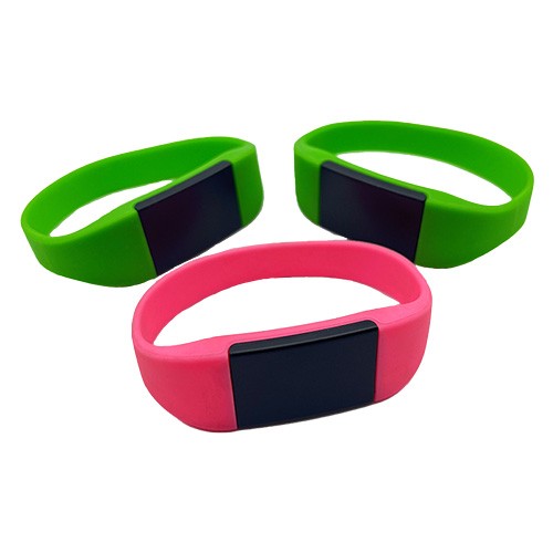 Pulsera de silicona RFID de nuevo diseño, resistente al agua, de 125 KHz, para piscinas.