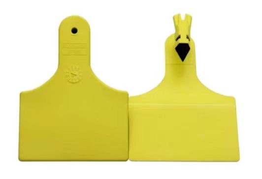 Etiqueta de oreja UHF RF de largo alcance personalizada para vacas, cerdos, ovejas y ganado vacuno