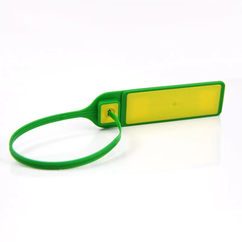 Sellos de línea impresos con código de barras HF/UHF, etiquetas de bridas de caucho RFID NFC