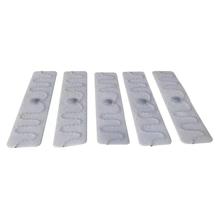 Etiqueta RFID para lino, tela uniforme, etiqueta de lavandería RFID UHF lavable para textiles