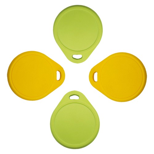 Llavero RFID programable regrabable de ABS a prueba de agua de 125 KHz
