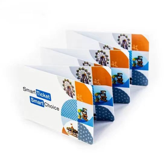 Tarjeta de papel biológico ecológica con chip RFID