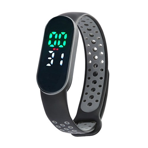 Pulsera vibratoria RFID con cuenta regresiva para control de acceso y pagos sin efectivo