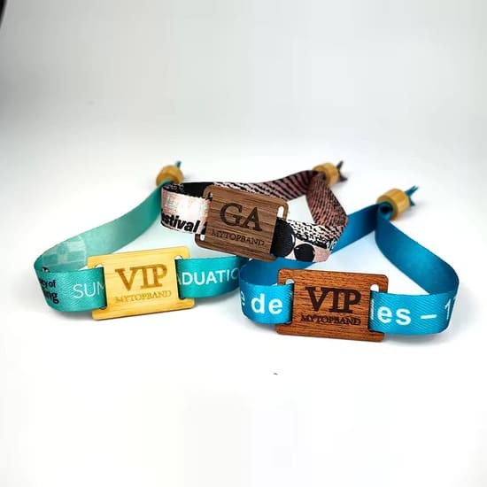Pulsera RFID RPET ecológica de 13,56 MHz con logotipo personalizado para festivales sin efectivo