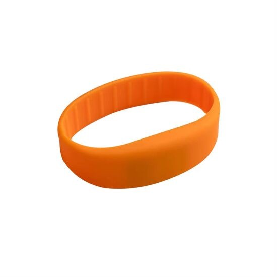 Pulsera deportiva de silicona NFC RFID resistente al agua de 13,56 MHz