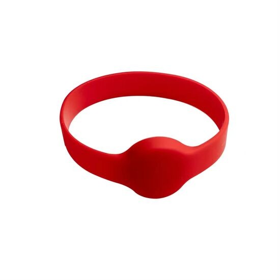 Pulsera deportiva de silicona NFC RFID resistente al agua de 13,56 MHz