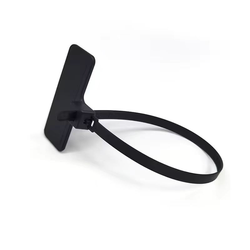 Etiqueta de brida para cable RFID UHF reutilizable de 860-960 MHz para seguimiento de contenedores o cilindros de gas