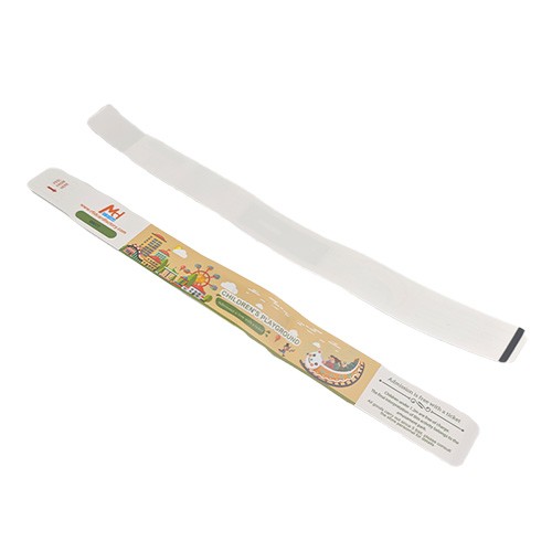 Pulseras de papel PP promocionales con logotipo personalizado, impermeables, para actividades al aire libre.