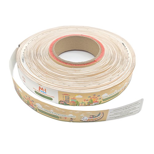 Pulseras de papel PP promocionales con logotipo personalizado, impermeables, para actividades al aire libre.