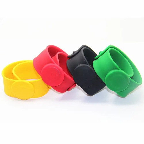 Pulsera de silicona RFID con logotipo impreso personalizado