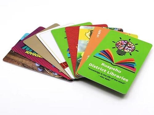 Tarjeta de regalo VIP de Navidad con código de barras de PVC y logotipo personalizado con código QR